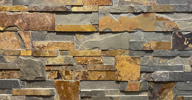 Natural Ledge Stone Veneer: Rustic: 4 sqft/box